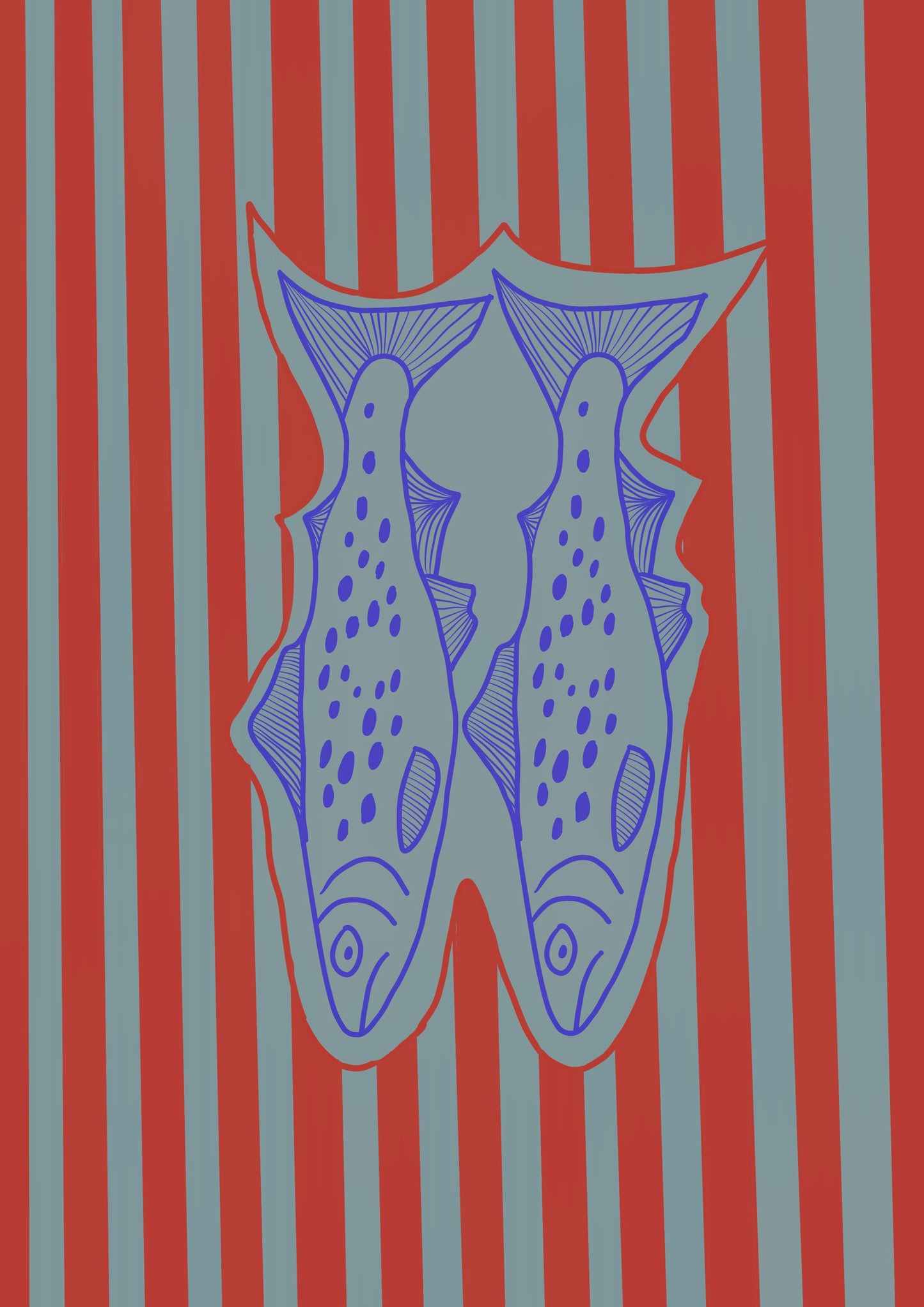 Finny marea art print