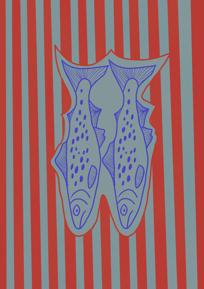 Finny marea art print