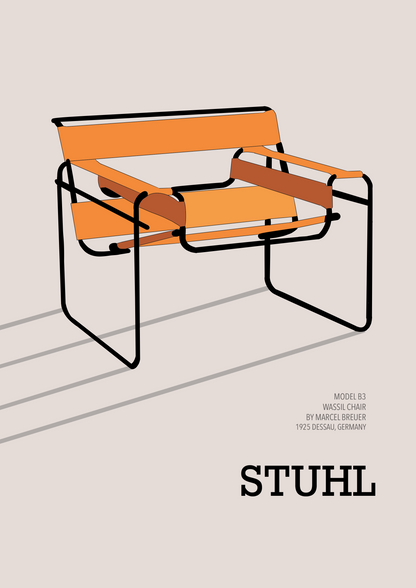 Stuhl art print