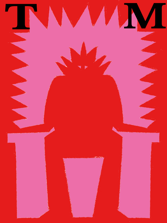 Red Tom art print