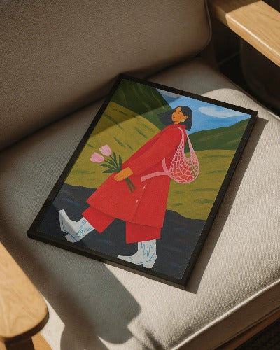 Sentiero Fiorito art print